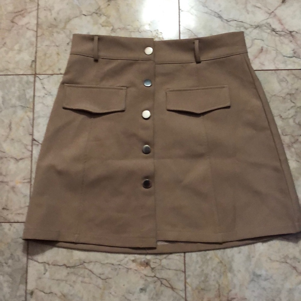 Beige skirt